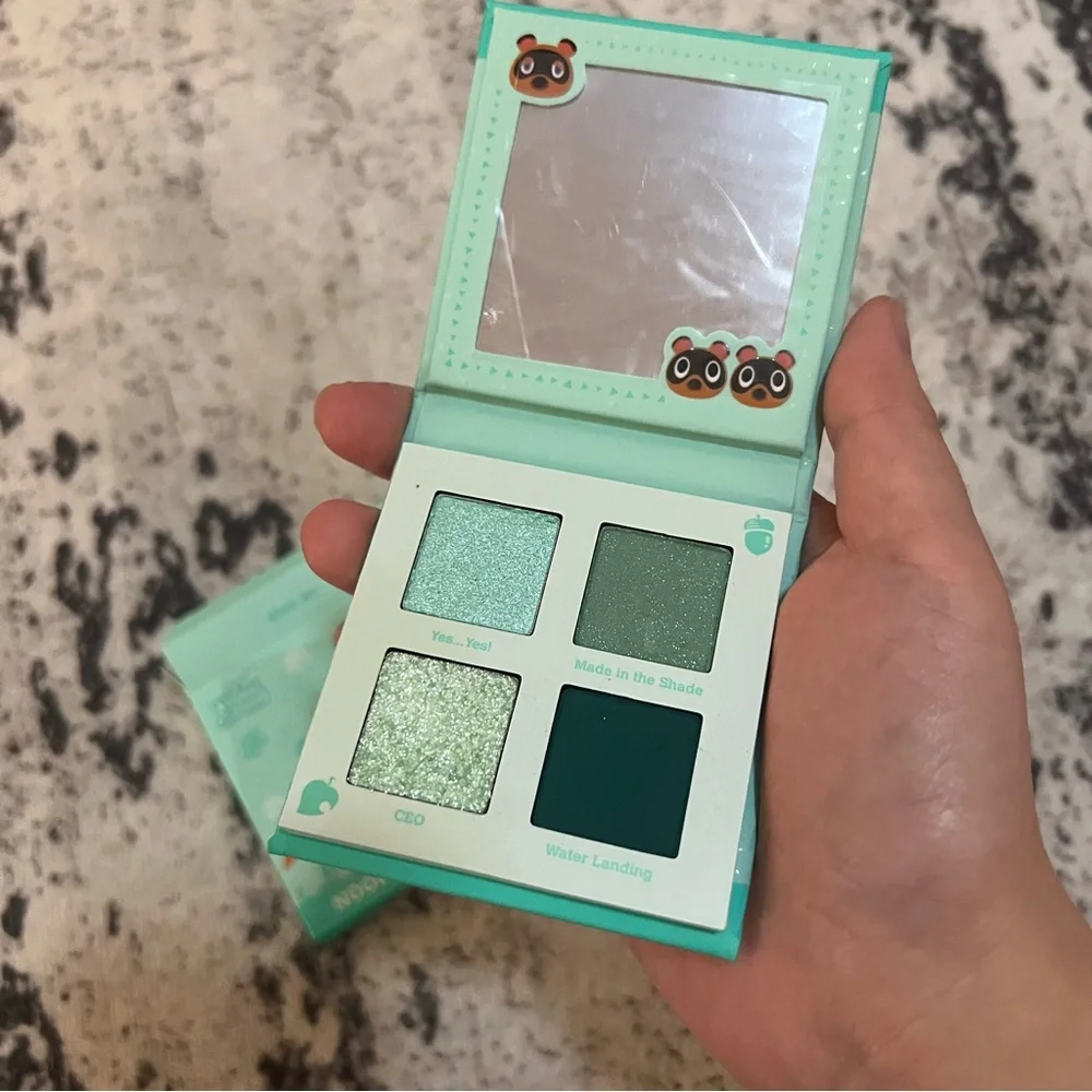 Colourpop x Animal Crossing NOOK INC Quad EyeShadow Palette July sale